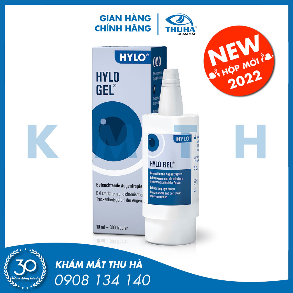 Dung dịch nhỏ mắt hylo® gel