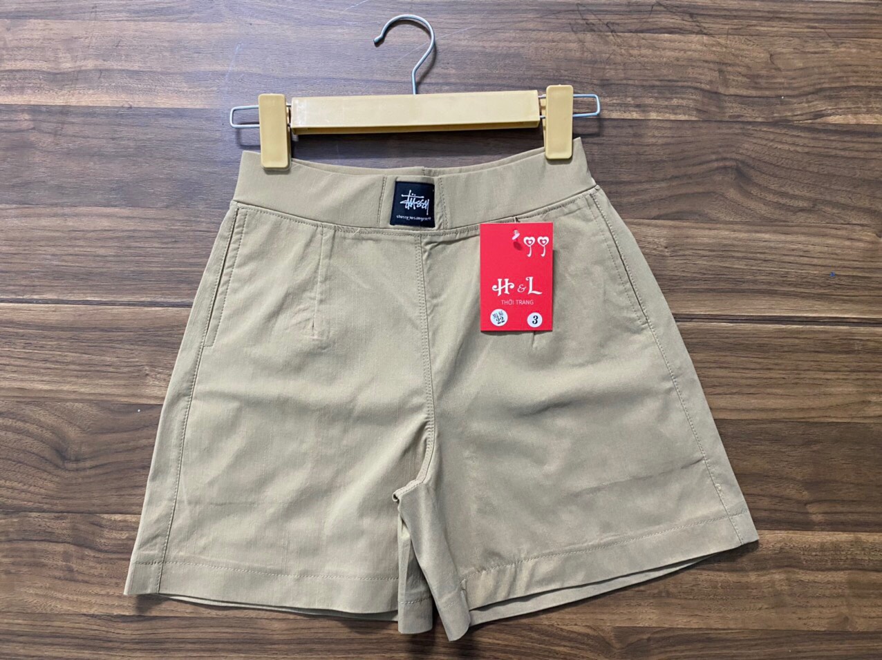 Quần sọt nữ lưng thun, quần short nữ form chữ A, quần sọt kaki size 40-80kg