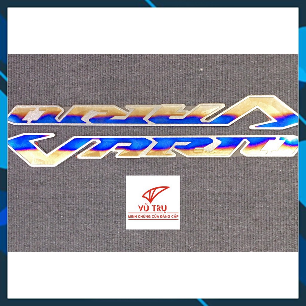 Bộ 2 Tem Logo Titanium Vario