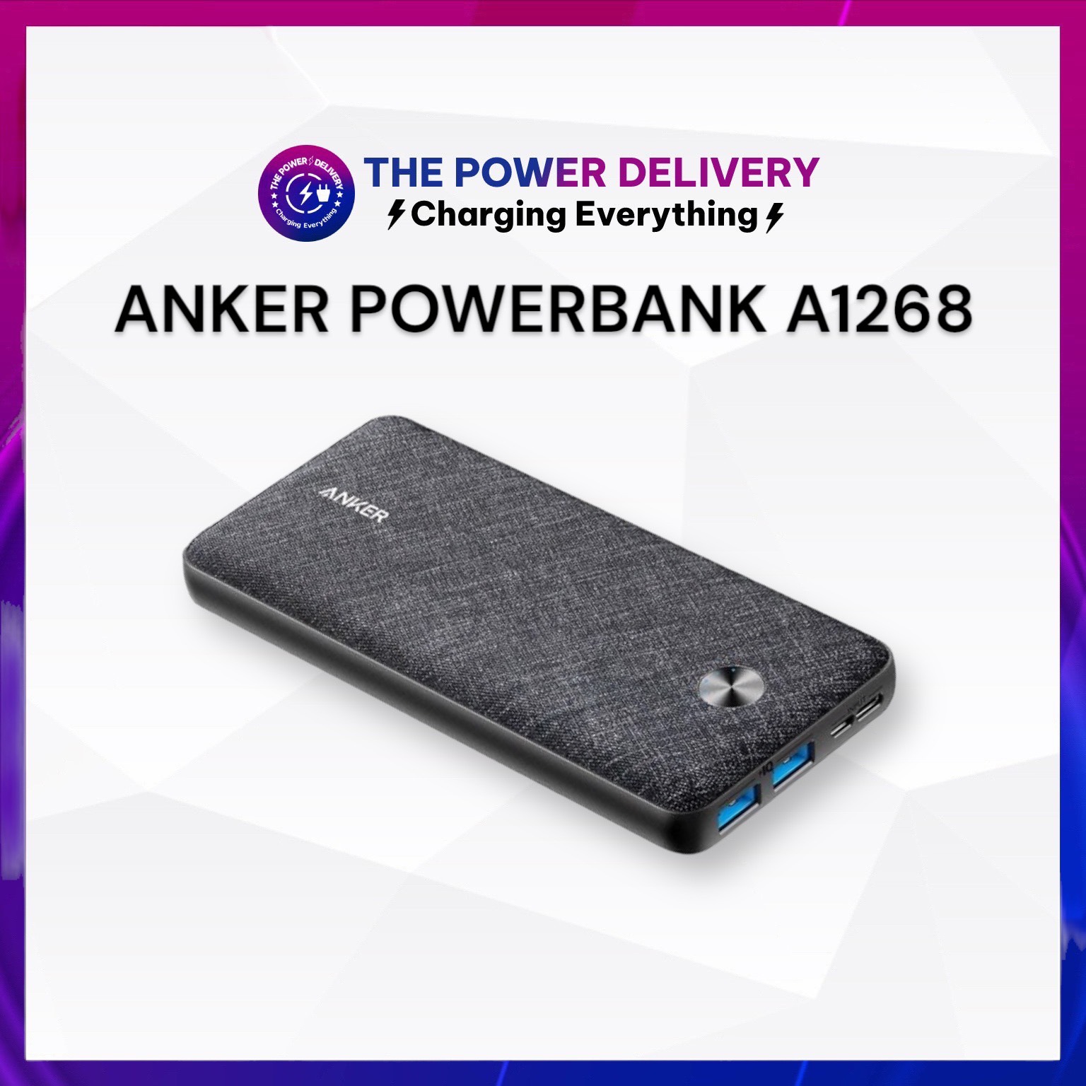 Pin sạc dự phòng anker powercore essential 20000 - a1268 hàng chính hãng bảo hành 12 tháng
