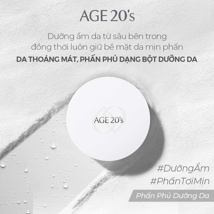 Phấn phủ dạng bột AGE 20's Essence Loose Powder 10g