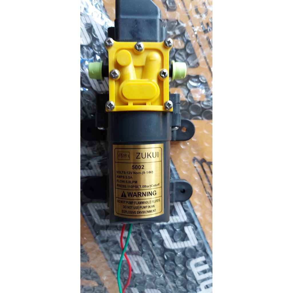 [HCM]Bơm tăng áp mini 12V. bơm đơn Zukui công suất 60w. giá rẻ.. ( chưa gồm Adapter)