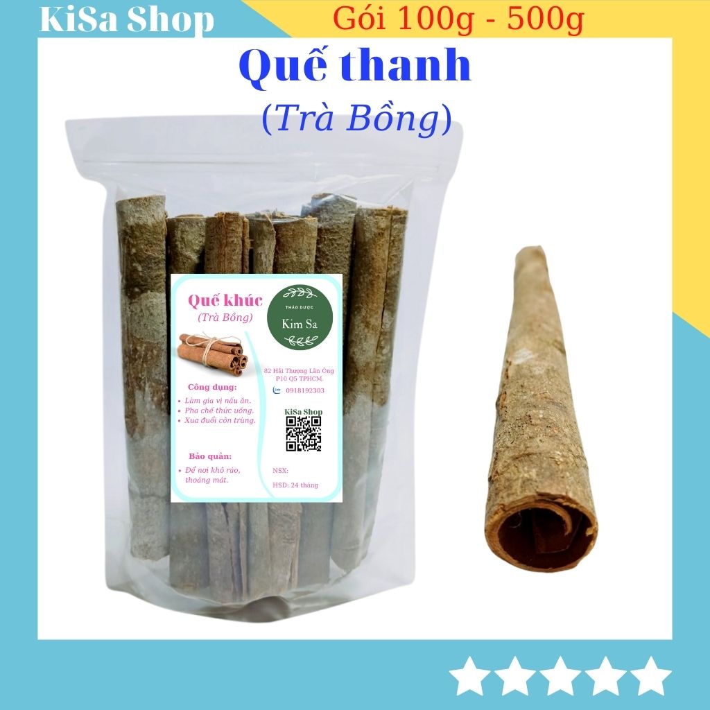Quế thanh vỏ quế khô Trà Bồng gia vị thảo mộc
