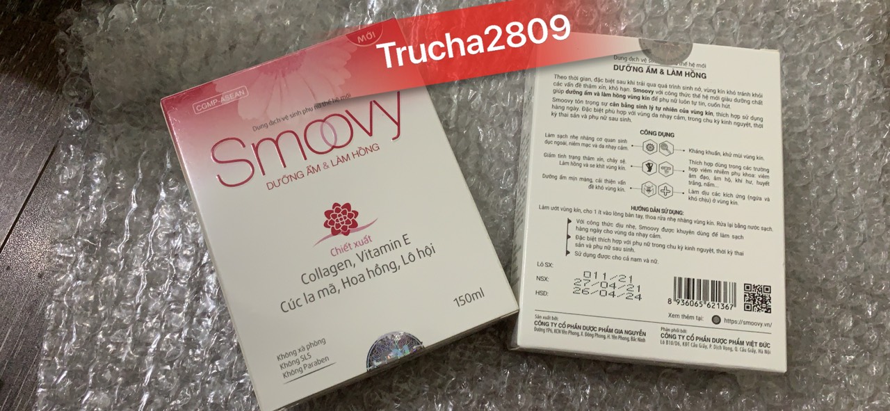Dung dịch vệ sinh Smoovy