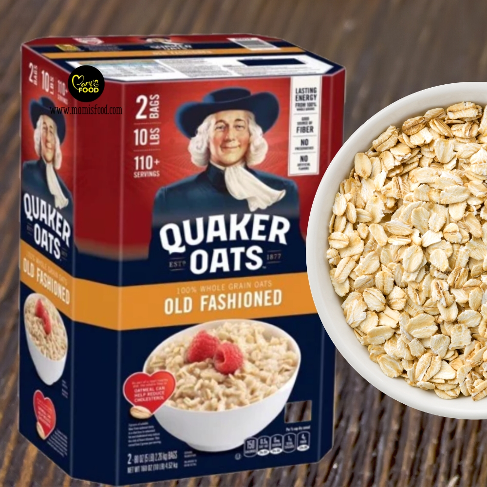 Yến Mạch Quaker Old Fashioned thùng 45kg
