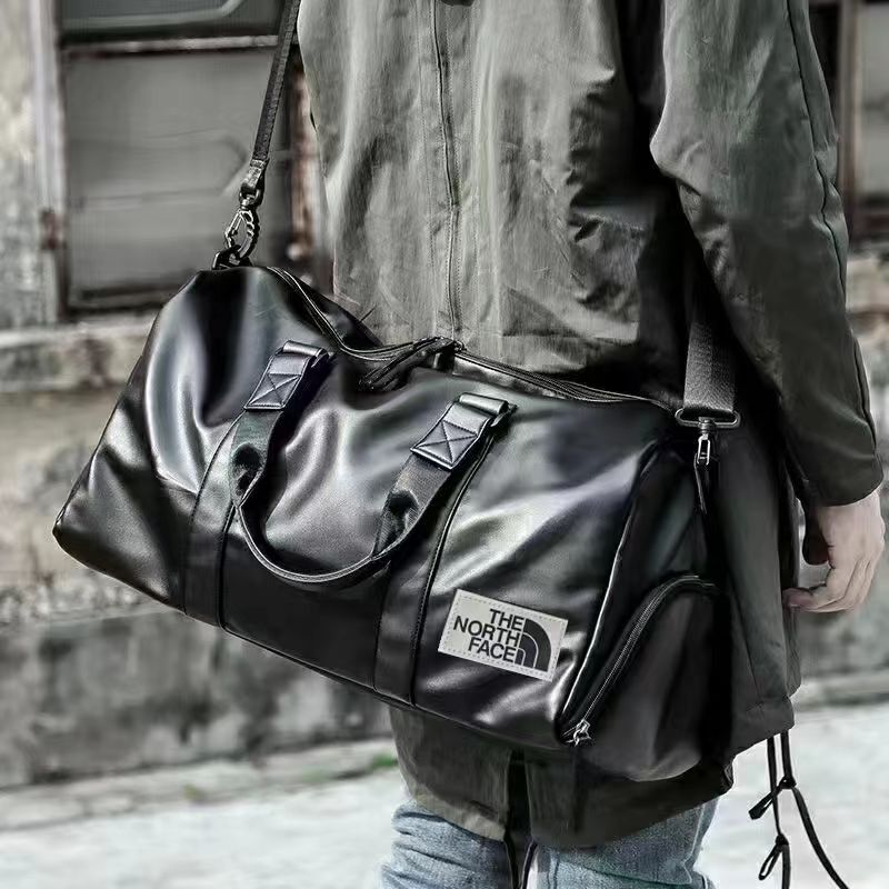 Original the north faceˉFitness backpack men's sports training dry and wet separation handbag travel travel large-capacity luggage bag men's bag