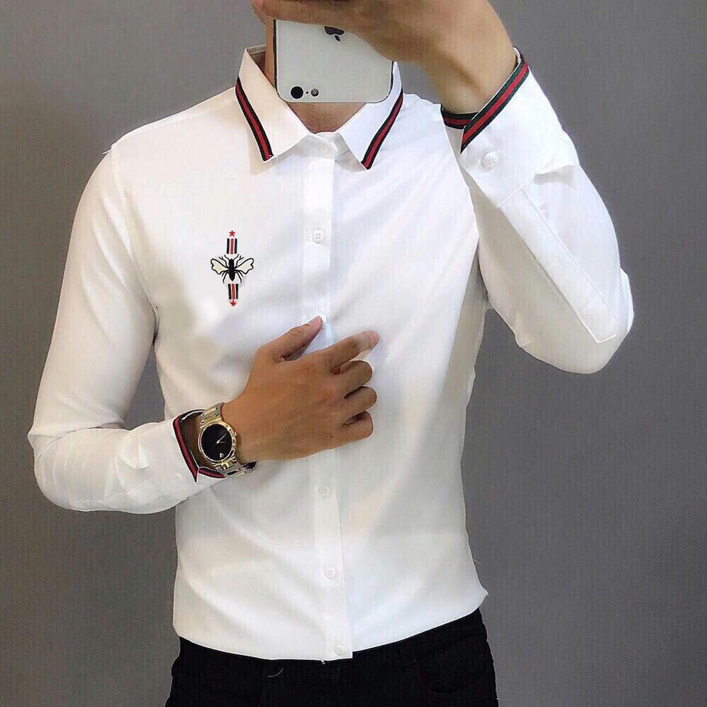 Kman_Áo sơ mi họa tiết kate lụa cao cấp 025E
