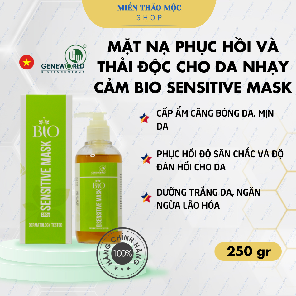Mediworld-mặt nạ thải độc tố da nhạy cảm sensitive mask