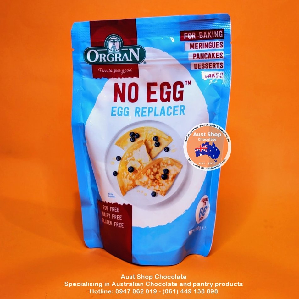 Orgran No Egg Egg Replacer 200g - Bột trứng chay - GF VEGAN Kosher