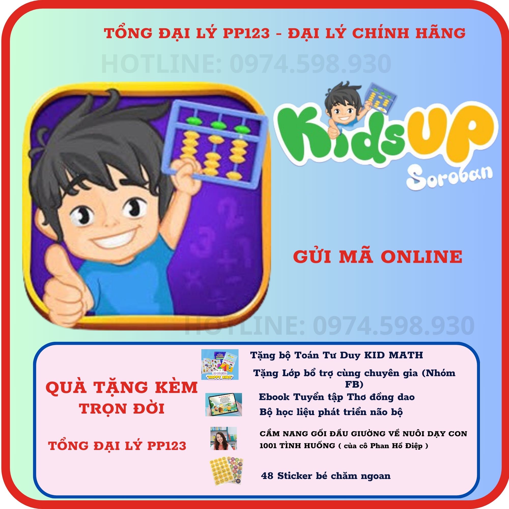 Kids up soroban -toán soroban nhật bản - full kho