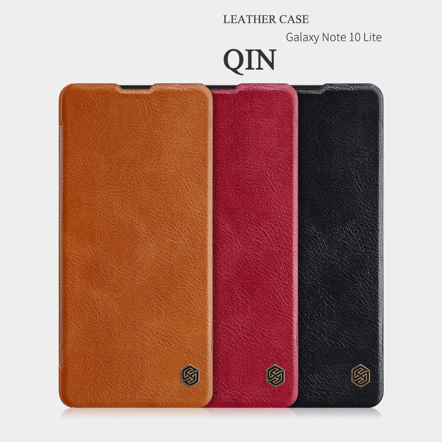 Bao da samsung galaxy note 10 lite nillkin qin