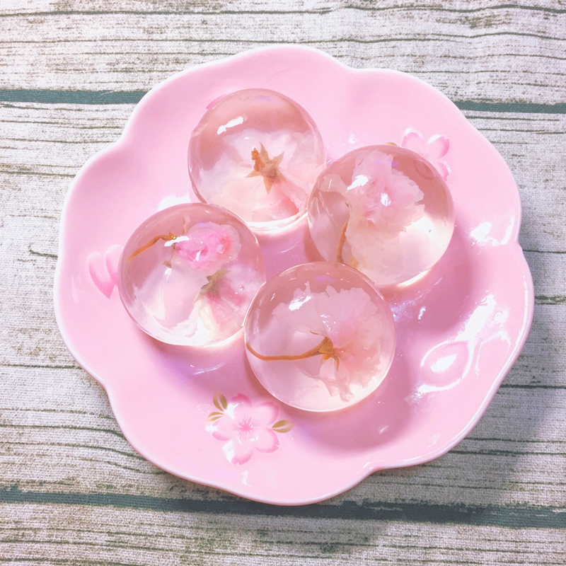 Khuôn silicon hình cầu 6 ô làm mochi
