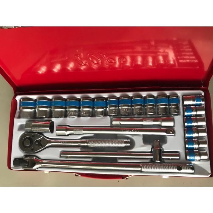 BỘ TUÝP, Bộ Khẩu 24 CHI TIẾT YETi TIÊU CHUẨN MỸ TAY 1/2  HỆ MÉT YeTi KW-S424D-1