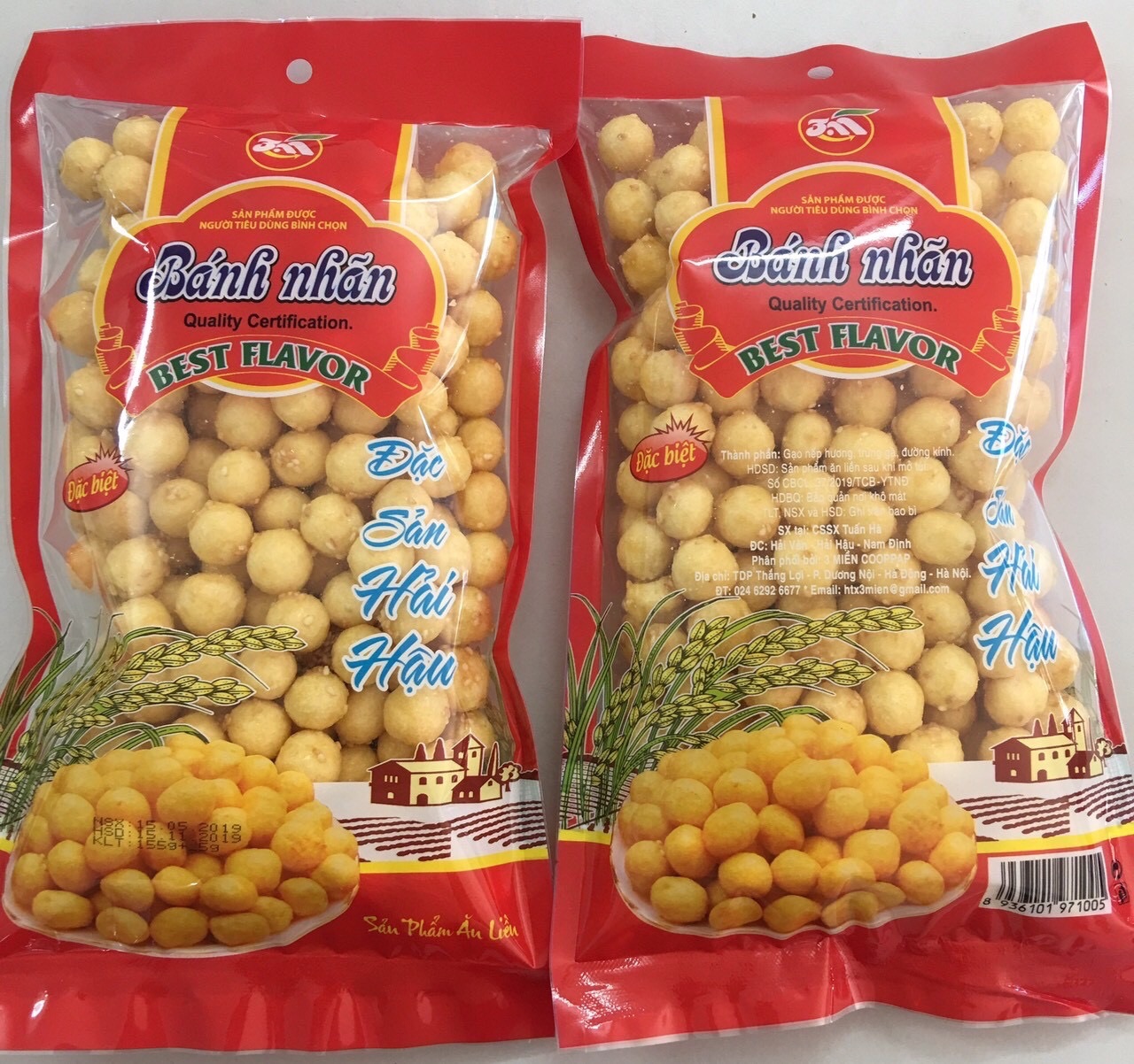 Bánh nhãn đặc sản Hải Hậu 145g