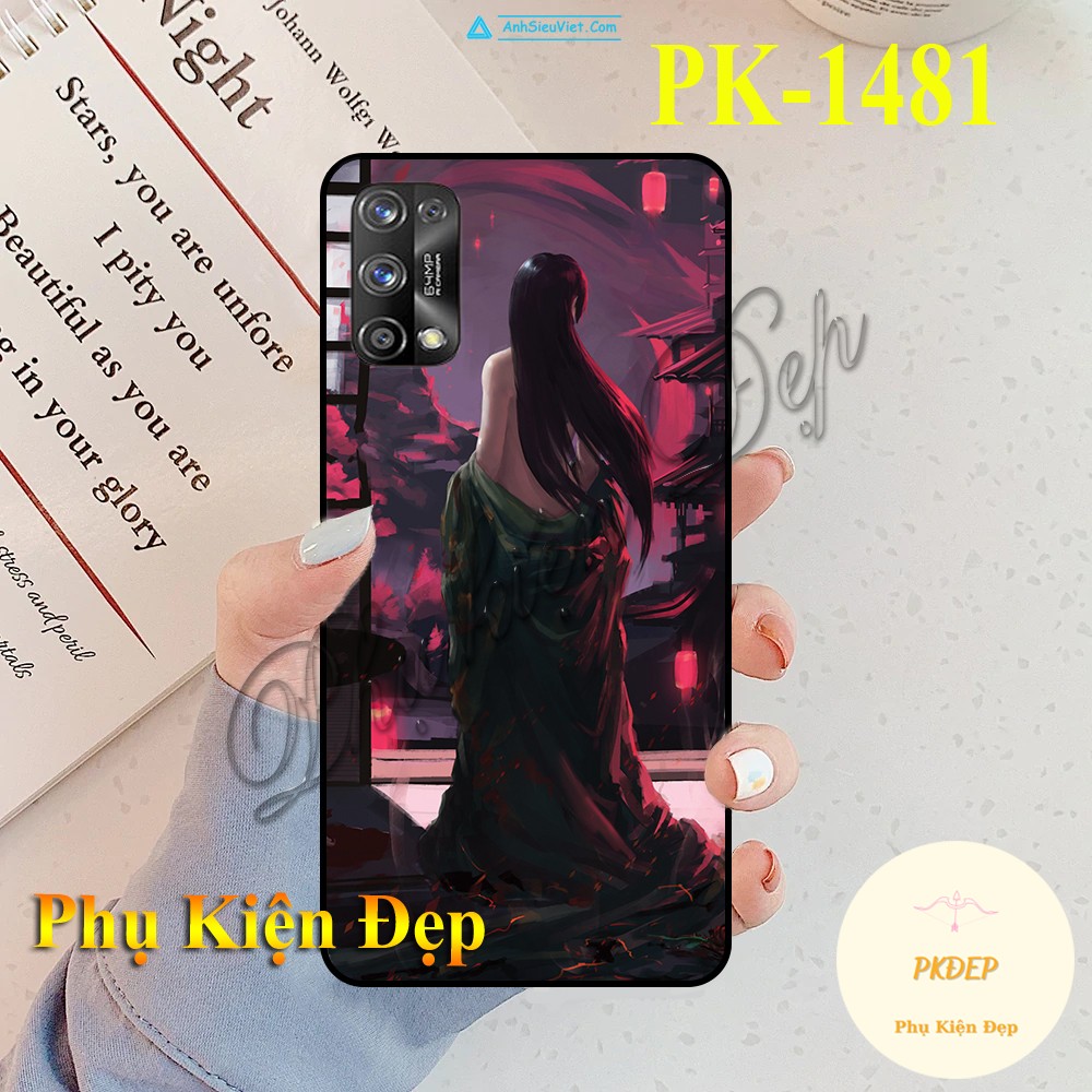 Ốp lưng Realme 7 Pro - Ốp dẻo đen in hình Samurai X