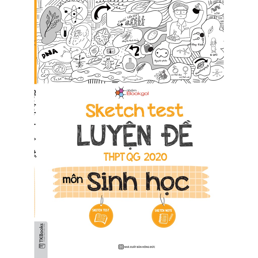 Sách Sketch Test Luyện đề THPT quốc gia môn Sinh Học