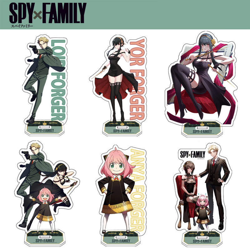 [14 mẫu] Mô hình Standee Acrylic Mica anime Spy x Family [T69 Shop]