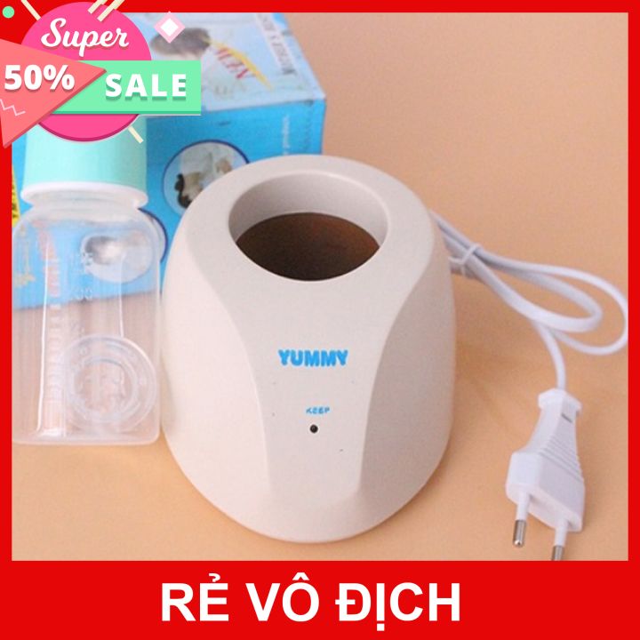[HCM][TẶNG KÈM BÌNH SỮA] Máy Hâm Sữa Giữ Nóng Sữa Cho Bé - Máy Ủ Sữa, Giữ Ấm Sẵn Nước Pha Sữa Hỗ Trợ Mẹ Bỉm Tiết Kiệm Thời Gian Cực Tiện Lợi