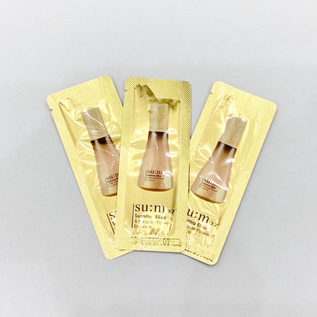 Combo 10 gói tinh chất vàng sum summa elixir 8- serum sum summa elixir