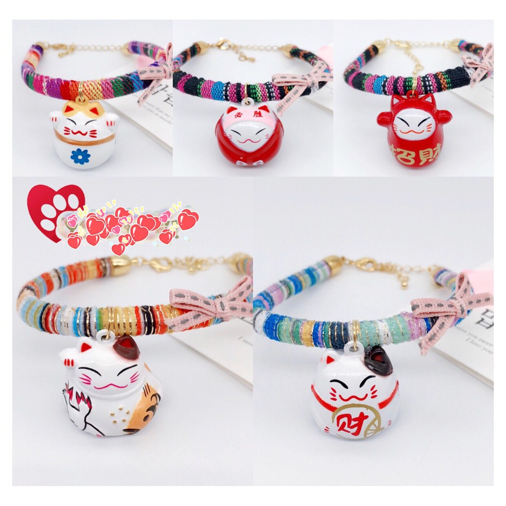 Vòng đeo cổ sang đẹp cho mèo