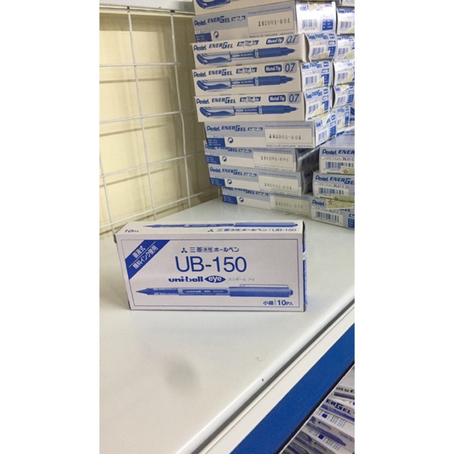 Hộp 10 bút ub 150 uni ball hàng loại 1