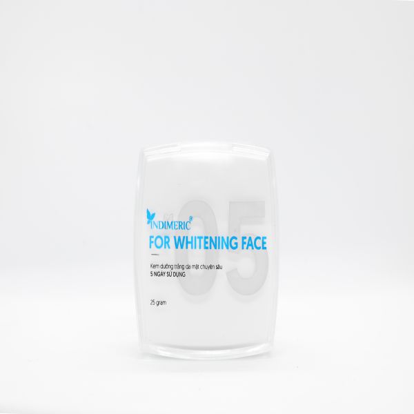 Kem trắng da mặt, cấp ẩm Indimeric
