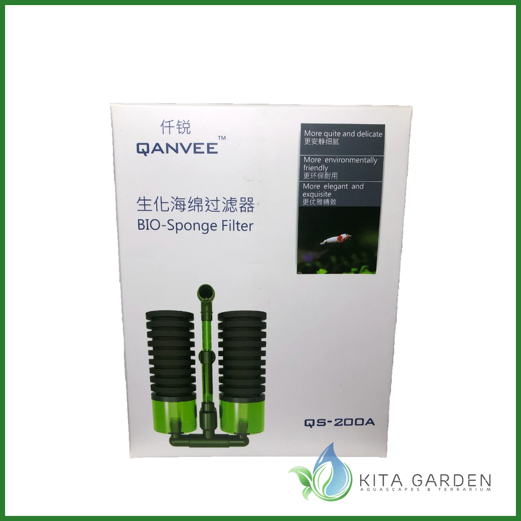 Lọc sủi vi sinh bio đôi Qanvee QS-200A