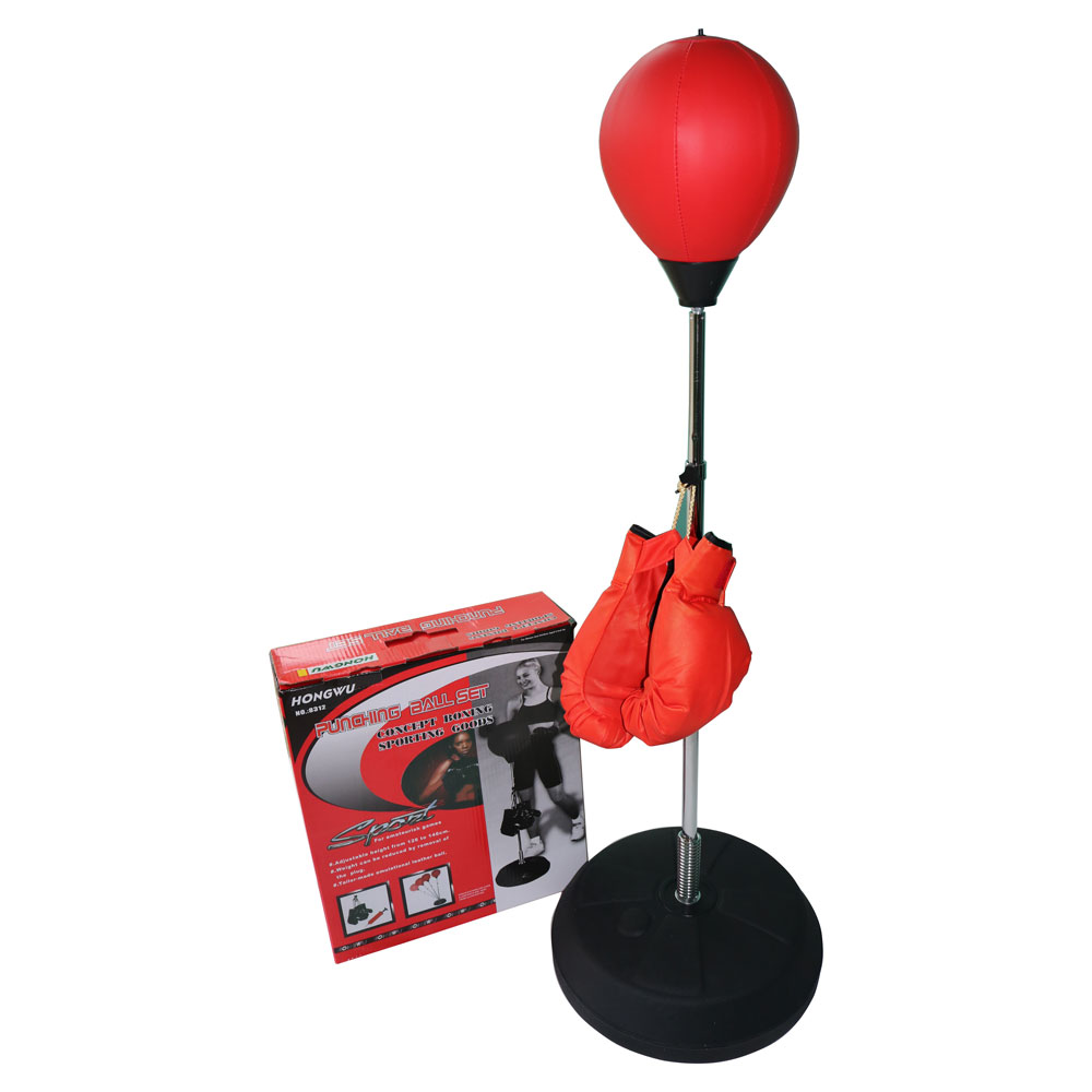 Trụ bóng tập phản xạ boxing tự đứng Hongwu