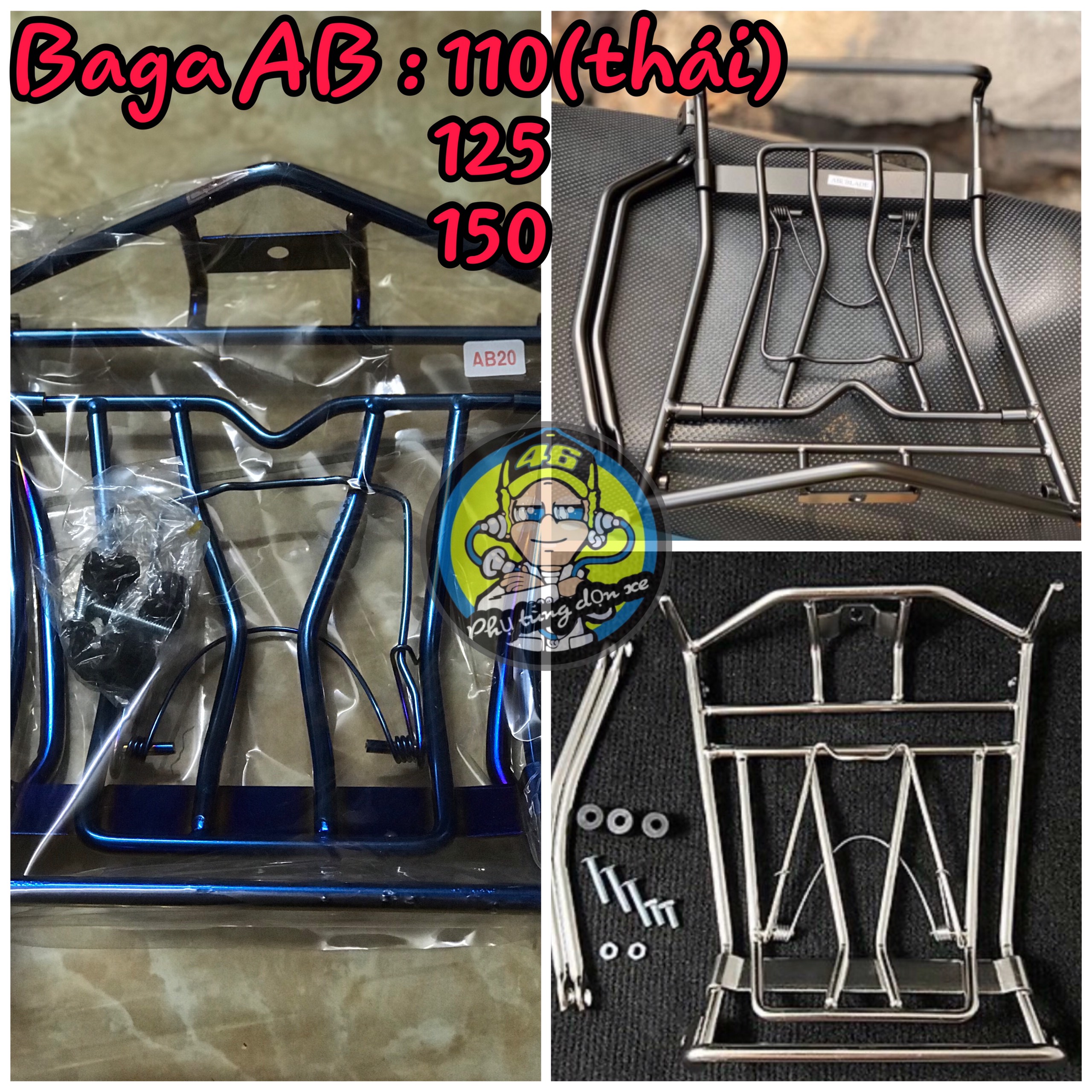 Baga aribalde ab inox10li đời 2013-2021 cao cấp