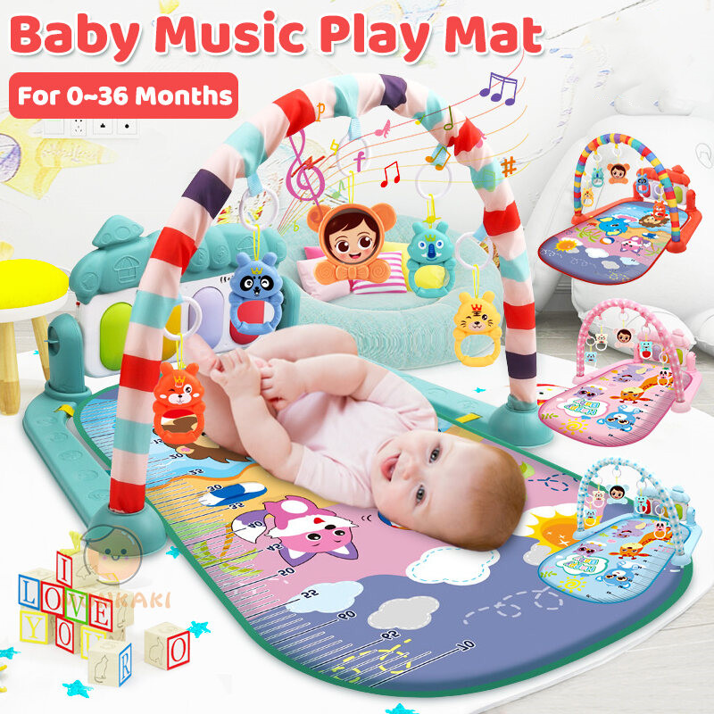 Thảm Nhạc Cho Bé 9BABY Có Bàn Piano- Piano Cho Bé, Xúc Xắc, Đồ Chơi Treo Nôi, Gặm Nướu, Cho Trẻ Sơ Sinh