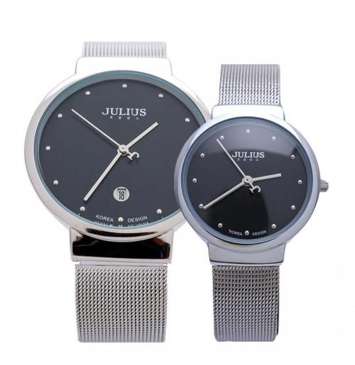 Đồng hồ cặp ja-426b julius hàn quốc dây thép