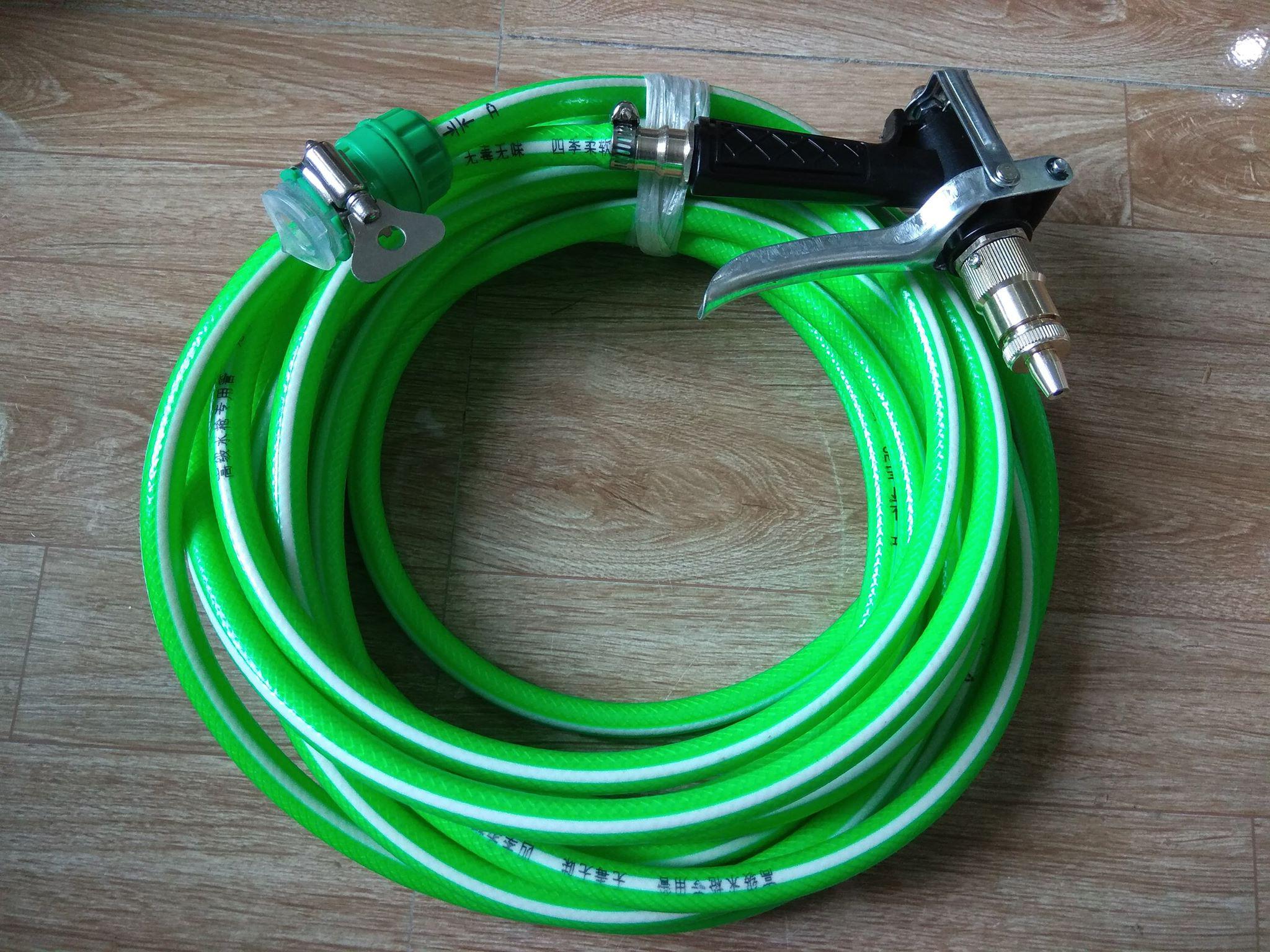 Vòi xịt rửa xe, tưới cây cao áp kèm dây 10m