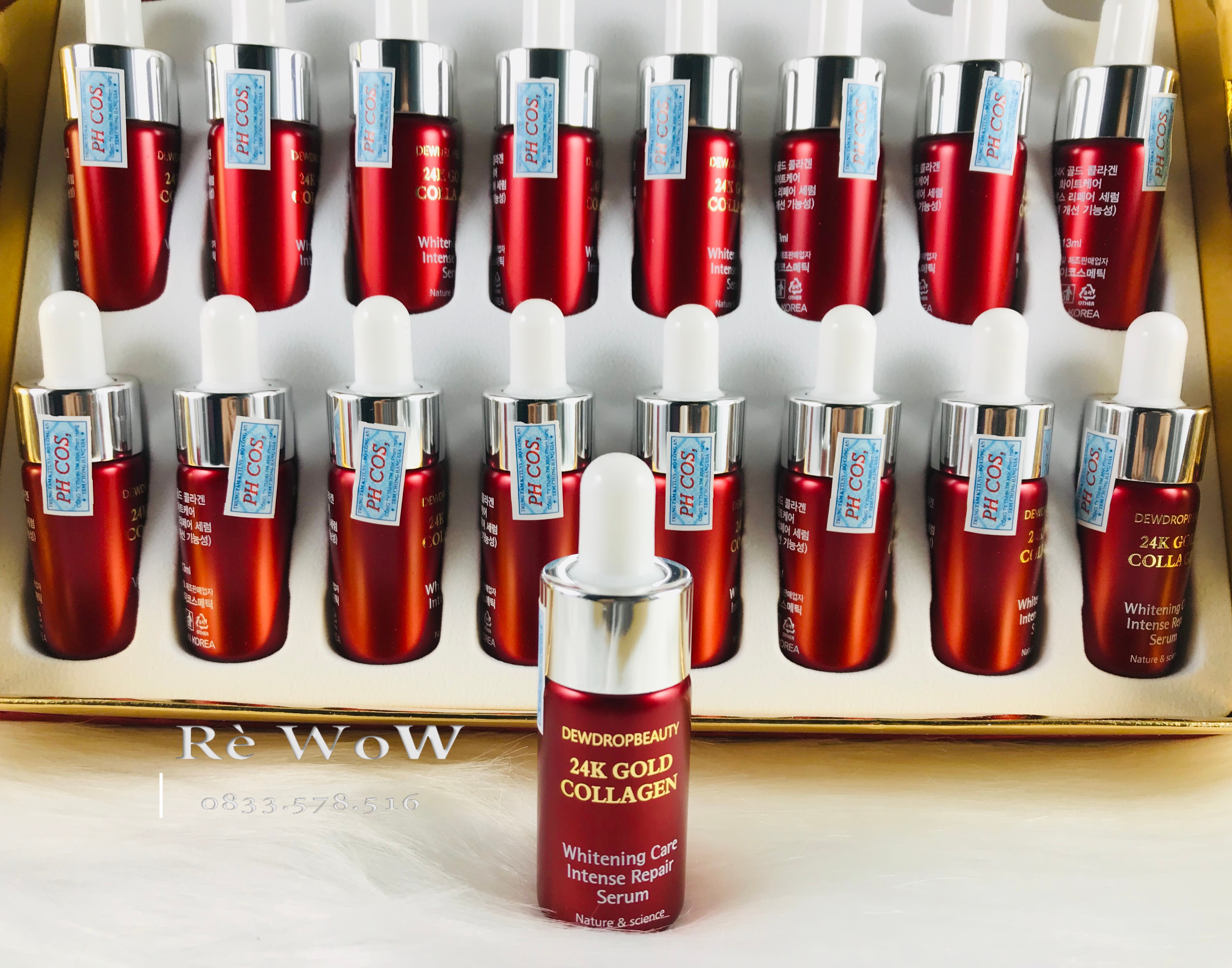 Serum dưỡng da collagen gold 24k
