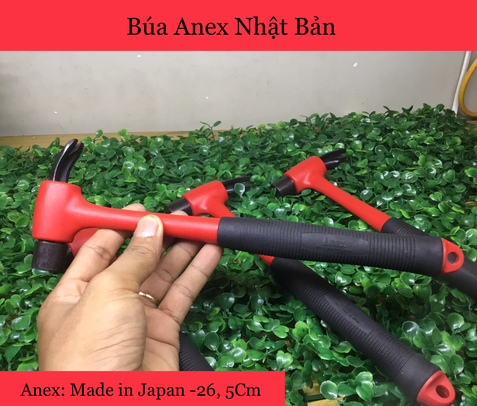 Búa anex nhật bãi cán dài 265cm
