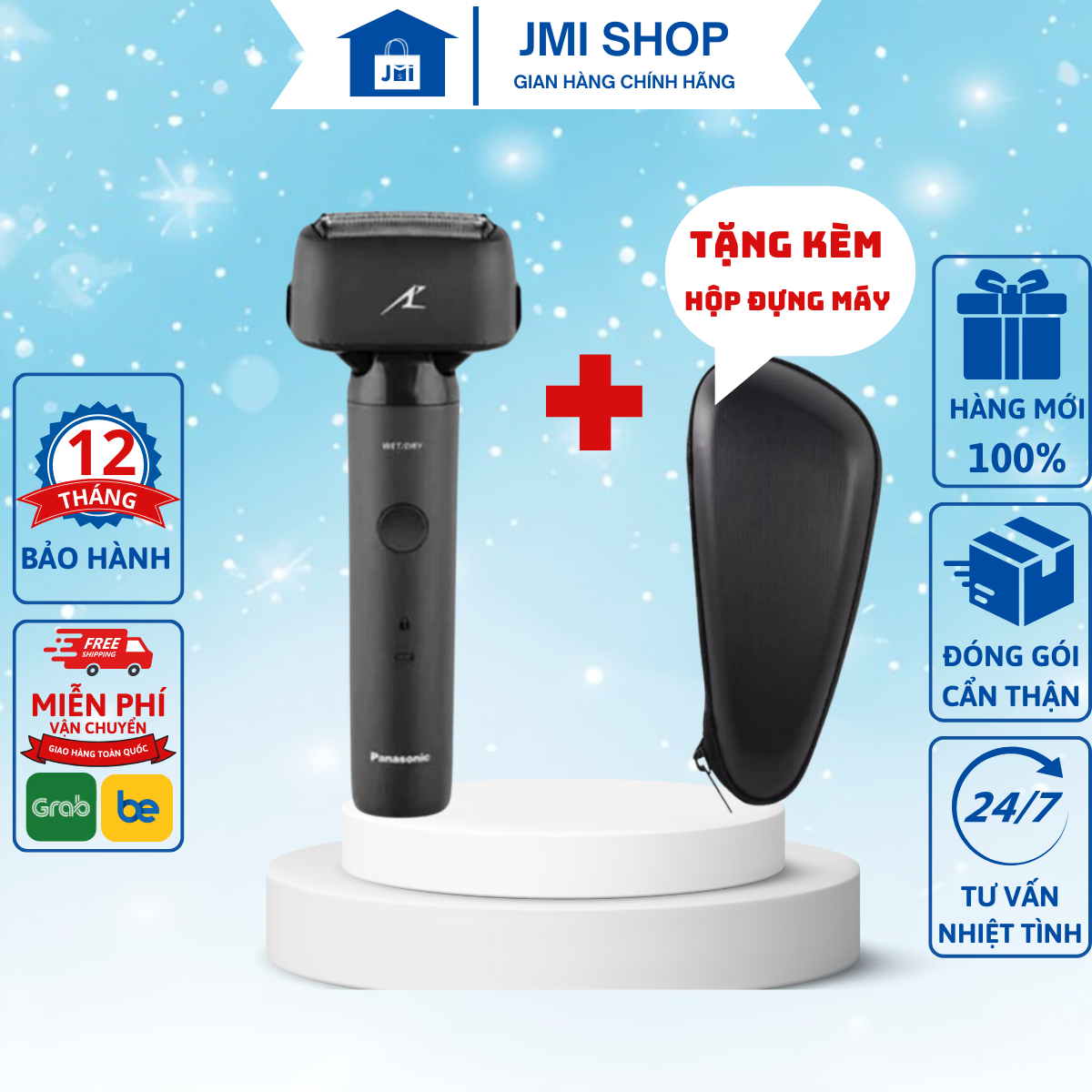 Máy cạo râu Panasonic chính hãng ES-LM31 lưỡi cạo râu và cạo trọc đâu - JMI SHOP - JMI GROUP