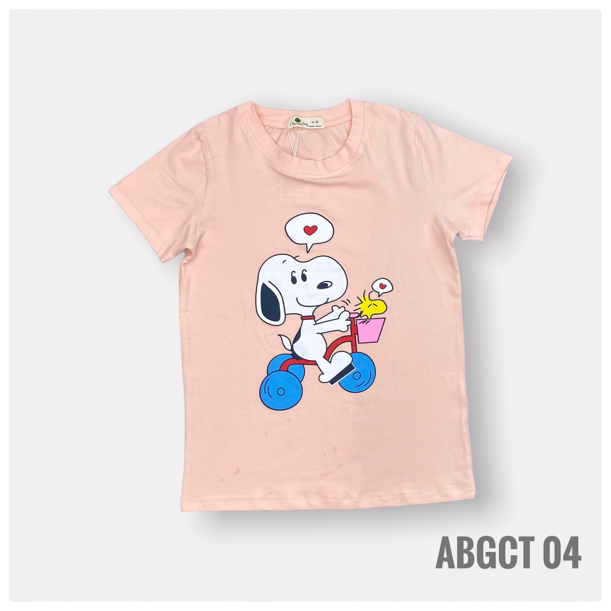 Áo thun cotton Litibaby size đại cho bé gái 30-60kg