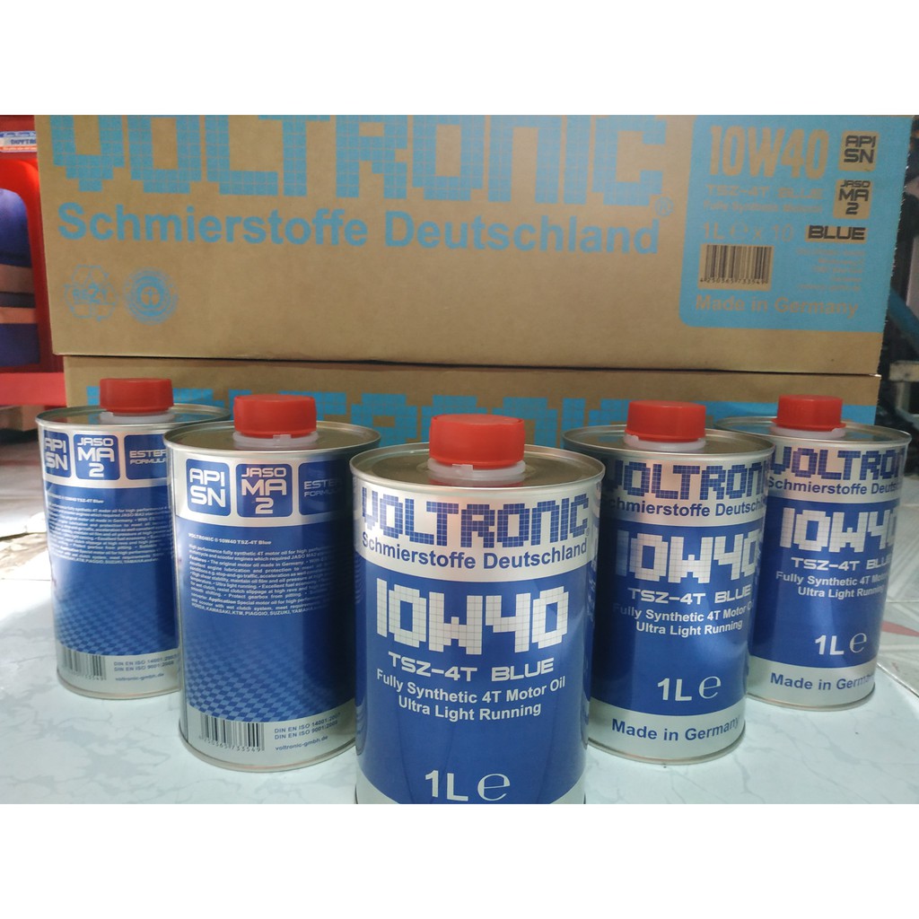 Nhớt voltronic tsz 10w40 " full tổng hợp " " xe số " kèm lọc nhớt