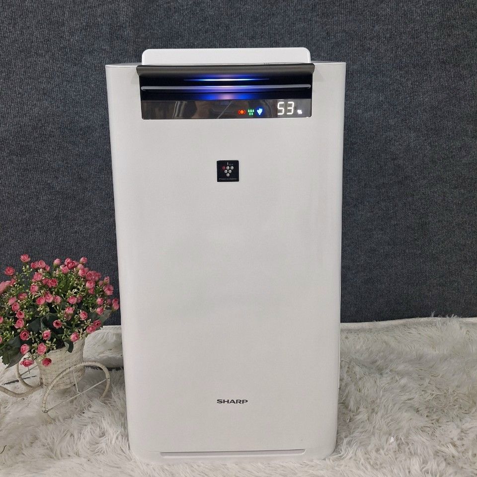 Máy lọc không khí tạo ẩm sharp ki-gs70 nhật nội địa còn 95%