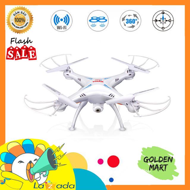Flycam syma x5sw wifi 2.4ghz full hd 1080p, kết nối wifi truyền dữ liệu về điện thoại - plycam thế hệ mới.