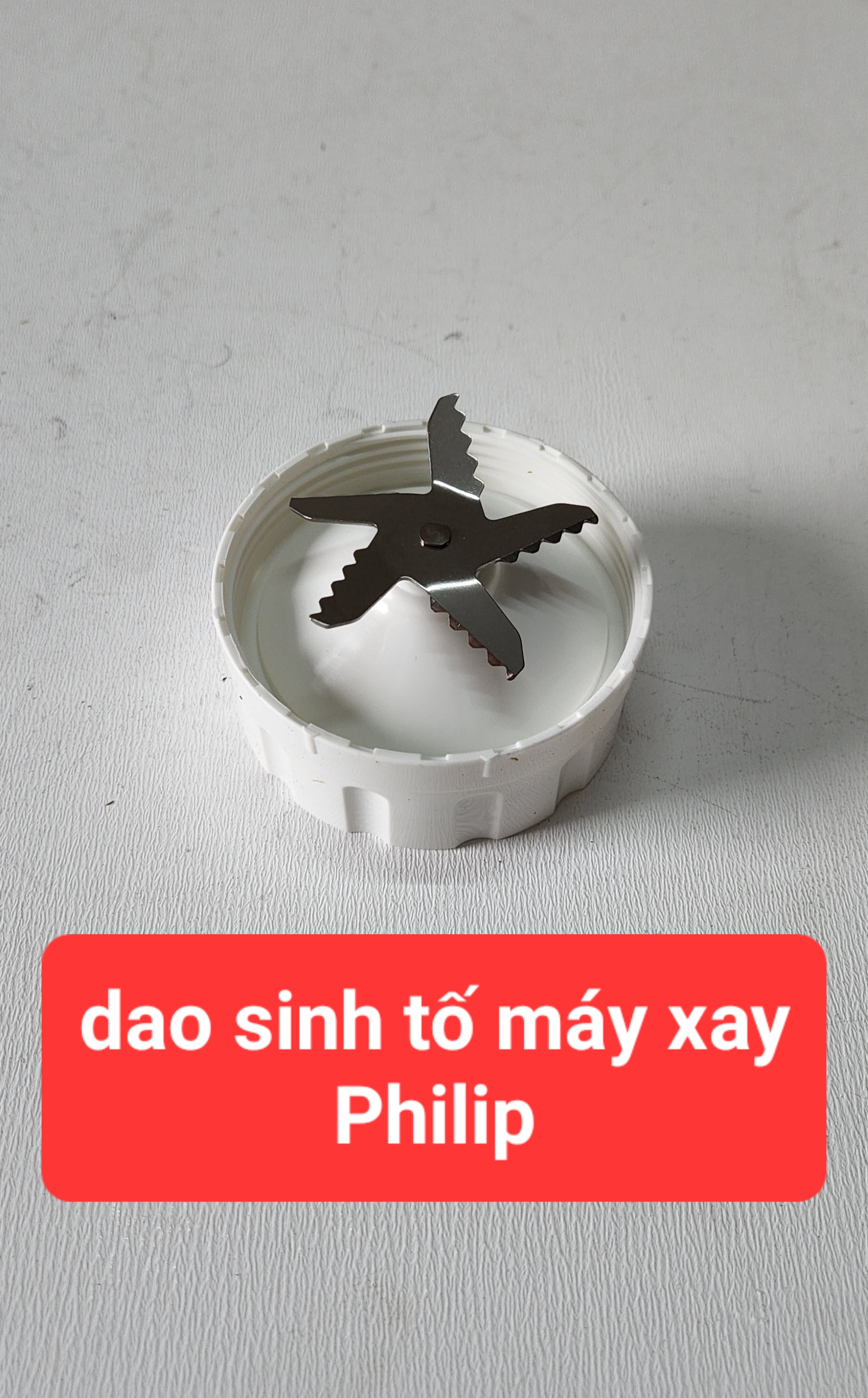 Phụ kiện máy xay - dao sinh tố 5 lưỡi không kèm gioăng lắp máy xay philips hr2108 hr2102 hr2104 hr2100