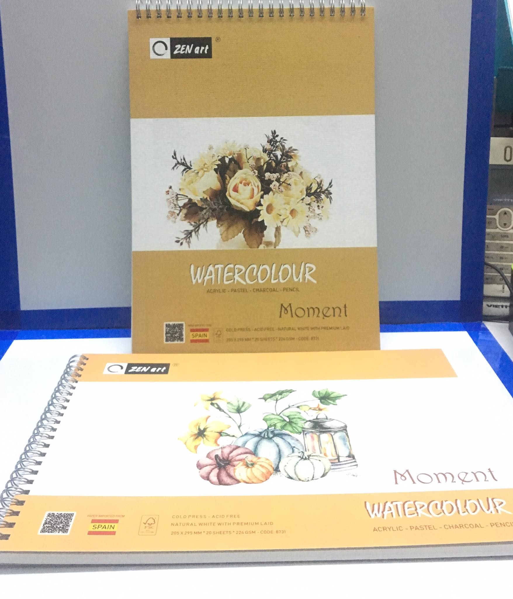 SỔ VẼ MÀU NƯỚC TAKEYO ĐL 224g/m2