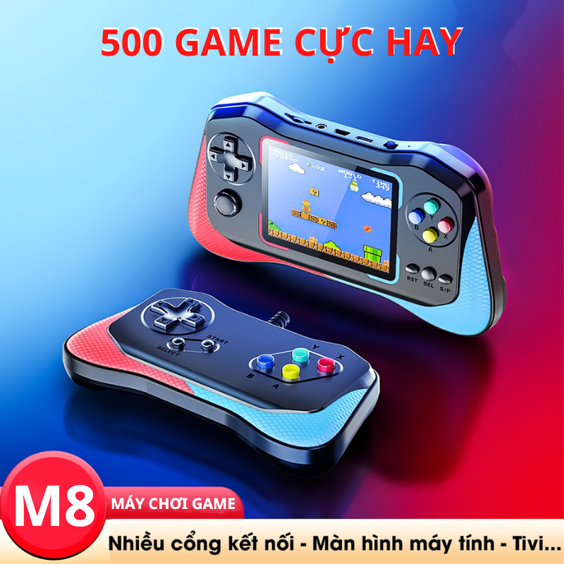 Máy chơi game cầm tay M8 plus 500 trò siêu hay - Game nhập vai thông minh, Màn hình sắc nét tinh xảo, Sạc Pin nhanh - Máy chơi game, Máy chơi game, Máy chơi game console, máy chơi game điện tử, điện tử cầm tay