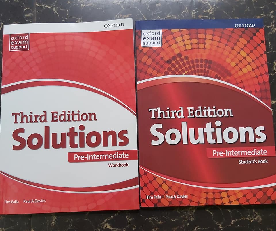 Bộ Solutions Pre-intermidiate bản 3rd edition