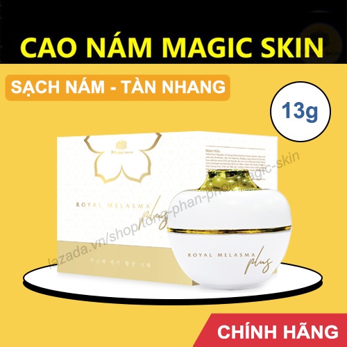 CAO NÁM MAGIC SKIN cao nám Royal Melasma Plus 👍 ngừa nám tàn nhang ✔ Size 13g