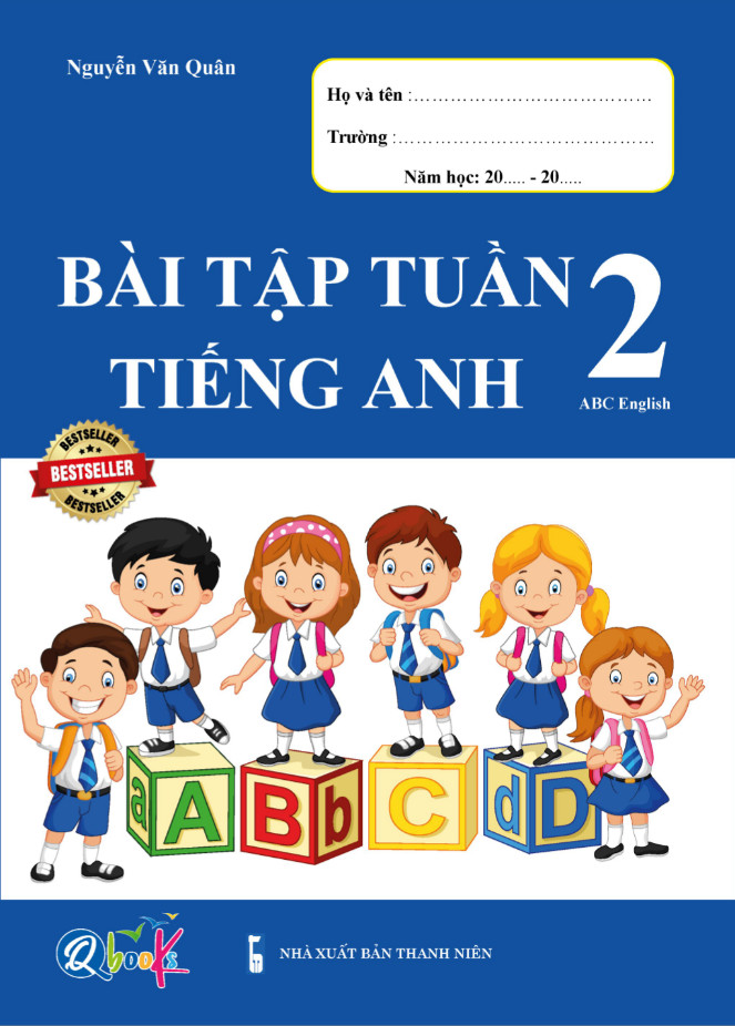Bài tập tuần Tiếng Anh 2 - Sách tham khảo cấp 1 lớp 2