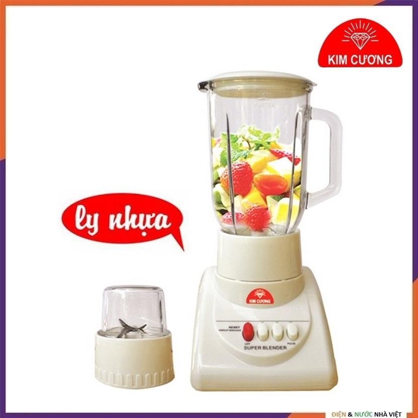 Máy xay sinh tố 2 cối nhựa kim cương kc-t02