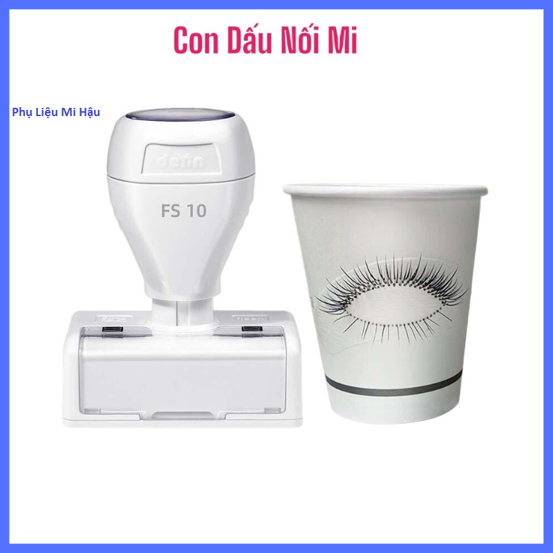 Con Dấu Nôi Mi [ Tặng Lọ Mực 10ml ] Con Dấu in Hình mắt Để Tập Nối Mi_Con Dấu Tập Nối_Dụng Cụ Con Dấu Thực Hành Trên Cốc Nối Mi Có Sẵn Mực_ nối mi douyin_Phụ Liệu Mi Hậu