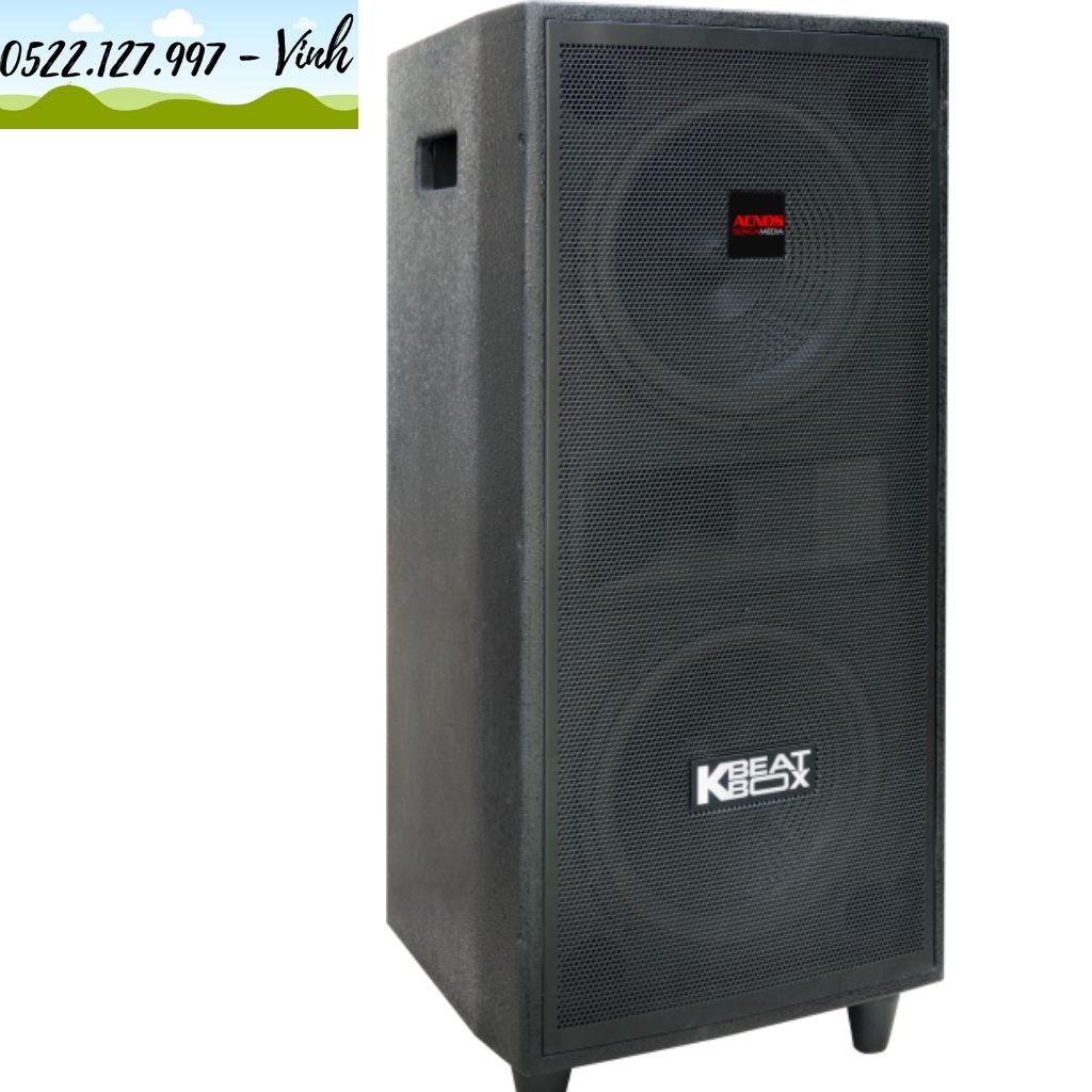 Loa kéo acnos cb2523 bluetooth 2 bass 2.5 tấc gỗ - chính hãng acnos - gia khang shop