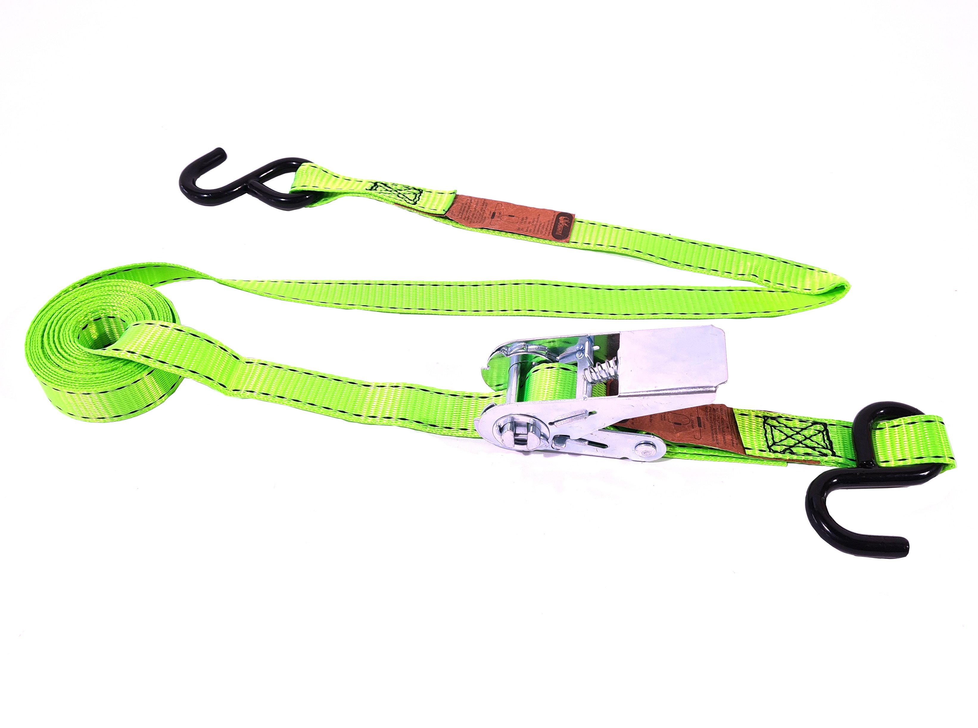 Dây chằng hàng tăng đơ 450400 có móc, bản rộng 25mm x 4m móc S