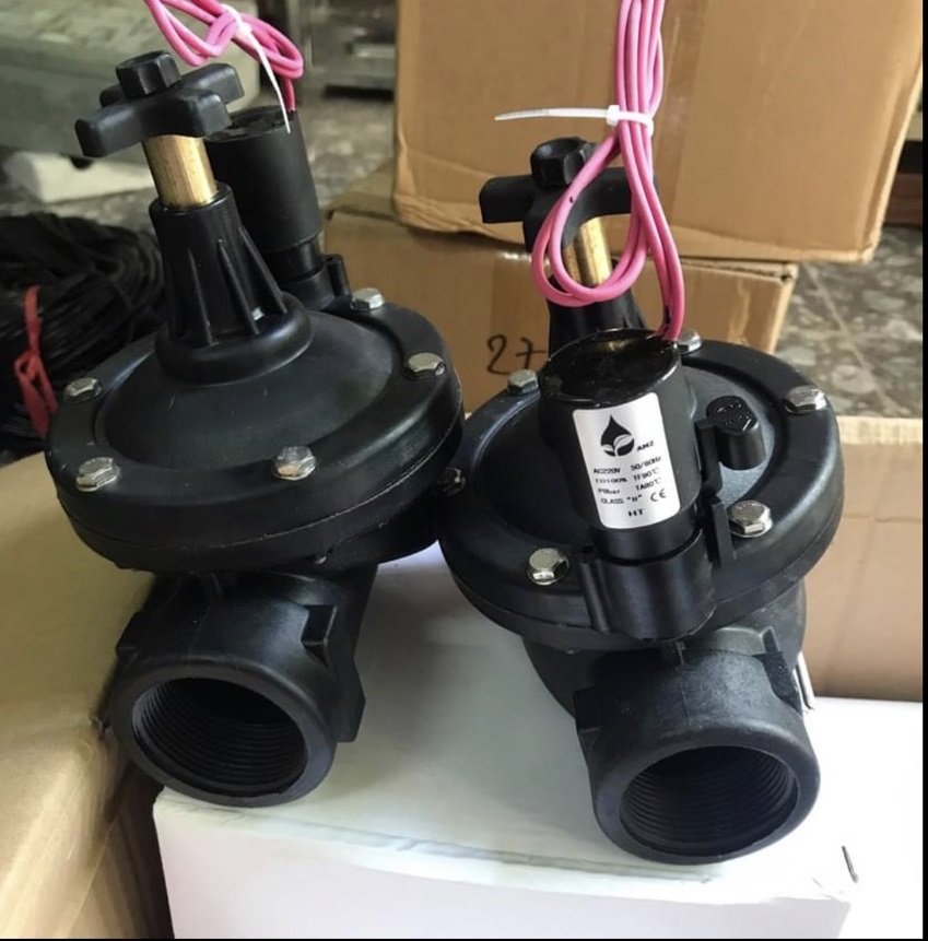 Van điện từ ngoài trời - van thường đóng phi 60mm -220v/24vac/24vdc